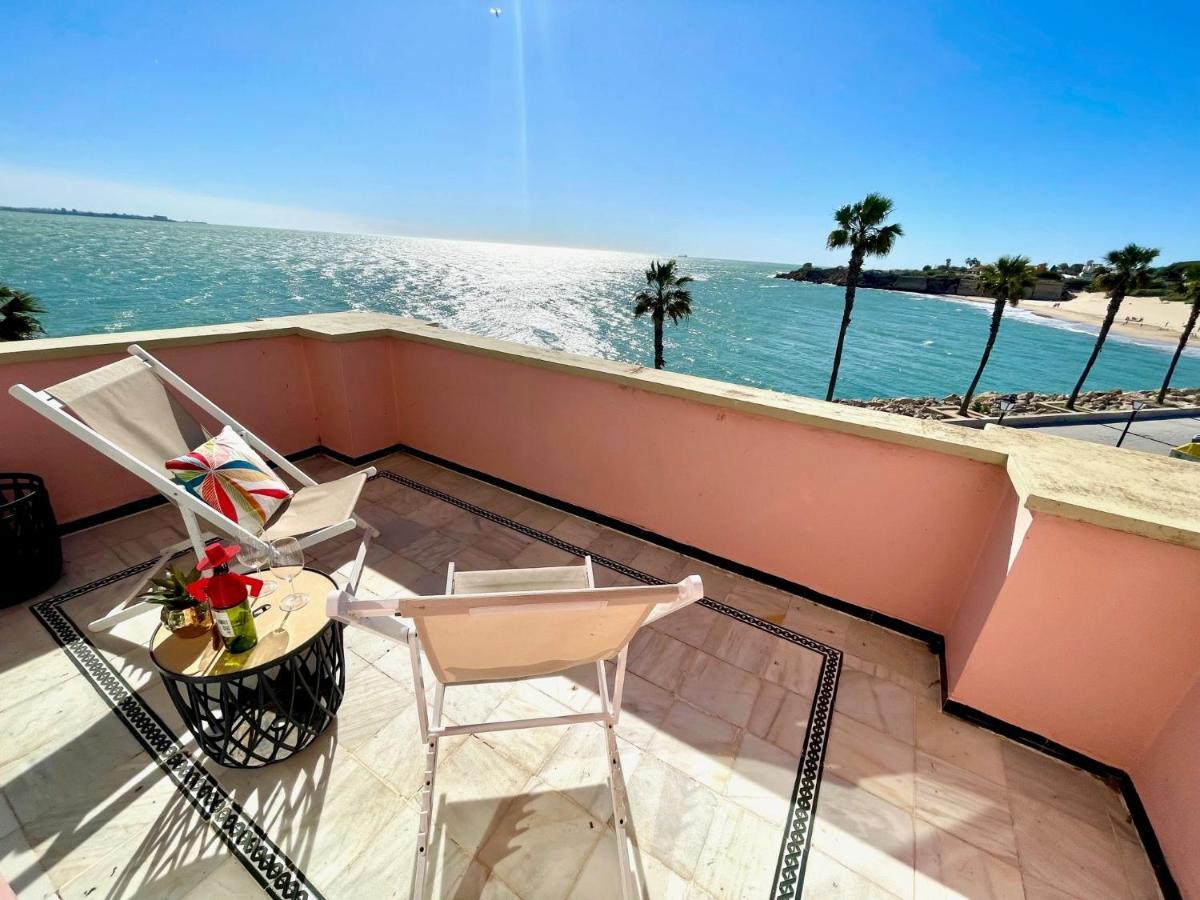 Gatu Villa Oceano Frente Al Mar En Puerto Sherry " Preferente Mayores De 25 Anos Y Familias " El Puerto de Santa María Exterior foto