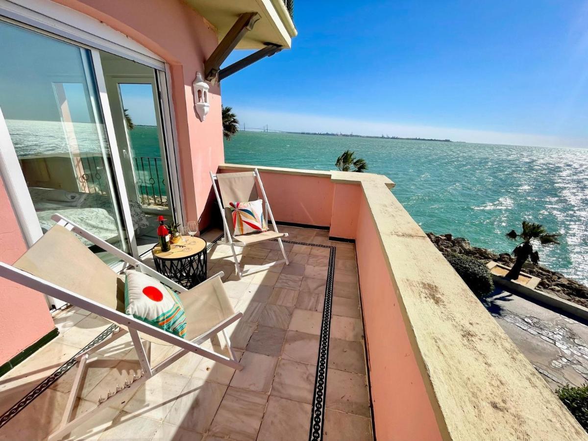 Gatu Villa Oceano Frente Al Mar En Puerto Sherry " Preferente Mayores De 25 Anos Y Familias " El Puerto de Santa María Exterior foto